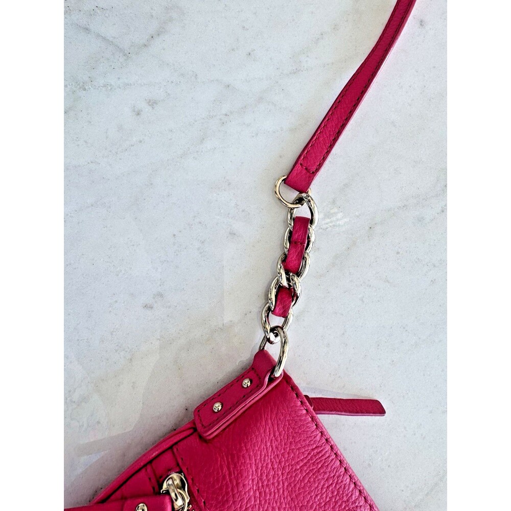 Kate Spade New York Cobble Hill Leather Crossbody Bag Purse Magenta Fushia - Picture 9 of 12